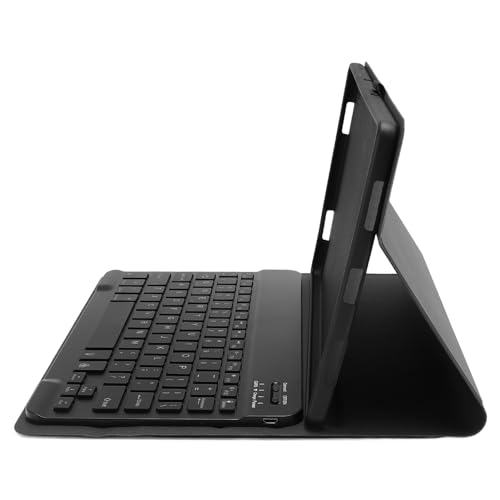 Plyisty PU-Tablet-Hülle mit Tastatur für Tab P11, P11 Plus 11 Zoll, Magnetisch Abnehmbare Kabellose -Tastatur mit RGB-Hintergrundbeleuchtung (Black) von Plyisty