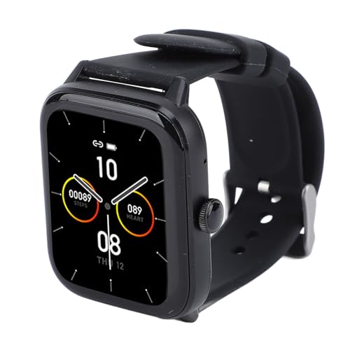 Plyisty Smart Watch für Männer Frauen, 1,83 "HD Screen Fitness SmartWatch, Mehr Als 100 Sportmodi, Sesshafte Erinnerung, Musikwiedergabe, IP67 Water Proof, für Android (Black) von Plyisty