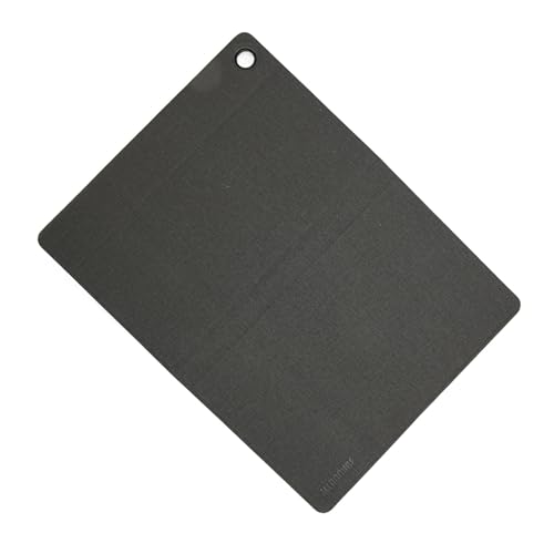 Plyisty Stilvolle Tablet-Hülle aus PU-Leder mit Verstellbarem Ständer und Kratzfestigkeit für 9-10,1-Zoll-Tablets (Black) von Plyisty
