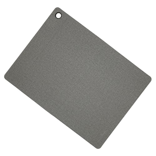 Plyisty Stilvolle Tablet-Hülle aus PU-Leder mit Verstellbarem Ständer und Kratzfestigkeit für 9-10,1-Zoll-Tablets (Gray) von Plyisty