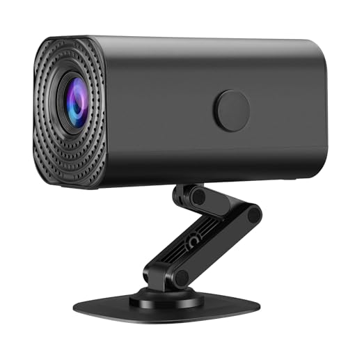 Projektor mit WiFi und Bluetooth, 1080p Tragbarer Filmprojektor mit Auto Keystone Correction, Support USB, TV Stick, Telefon (Black) von Plyisty