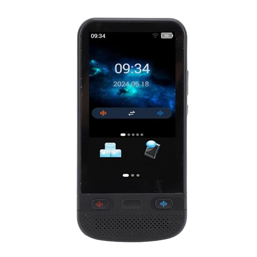 Sprachtranslator -Gerät, Offline -Sprachübersetzermaschine mit 5MP HD -Kamera, Doppelmikrofokrauschreduktion, 138 Unterstützte Sprachen für Reisebereiche Sprachtranslator -Gerät, Offline -Sprachübersetzermaschine mit 5MP HD -Kamera, Doppelmikrofokrauschreduktion, 138 Unterstützte Sprachen für Reisebereiche von Plyisty