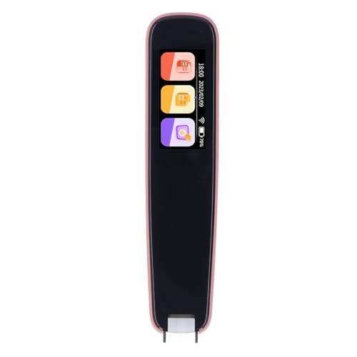 Übersetzungs-Scanstift, Intelligentes Scanner-Übersetzergerät mit HD-Touchscreen, Intelligenter KI-Sprache, WLAN und Bluetooth, für Geschäftsreisen von Sprachlernern von Plyisty