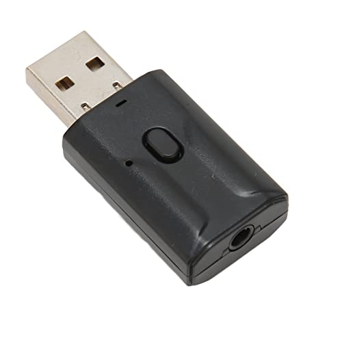 USB-Bluetooth 5.0-Sender-Empfänger, Wireless-Audio-Adapter, Senden von TX und Empfangen von RX 2 in 1, Freisprechanruf für Lautsprecher, Auto, Heimstereoanlage von Plyisty
