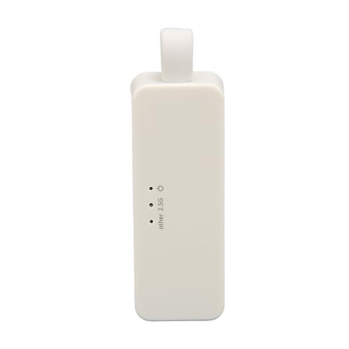 USB-zu-RJ45-Adapter, 2500 M, Plug-and-Play, Tragbar, Weitgehend Kompatibler USB-zu-Ethernet-Adapter für Laptop, Tablet mit Hoher Geschwindigkeit, Erweitert die Kabelgebundene von Plyisty