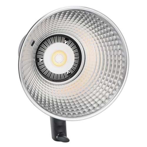 Videolicht, 80W Hohe Farbwiedergabe FX Light Effects RGB Broadcast Lighting Universal Clamp/Holder mit LCD -Display für die (EU-Stecker) von Plyisty