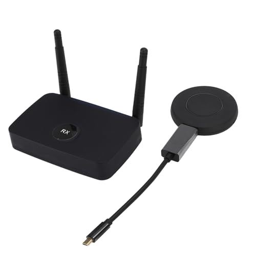 Wireless HDMI Display -Dongle -Adapter, 1080p 60 Hz, 100 M/328ft, Streaming Media Video/Audio Wireless Extender Vom Laptop -PC -Smartphone Zum HDTV -Projektor Screen (EU-Stecker) von Plyisty