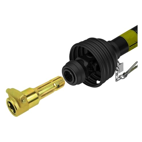 Zapfwellenverlängerung, 1 3/8 Zoll 6 Spline-Stecker, 1 3/8 Zoll 6 Spline-Zapfwellenadapter, Zapfwellenverlängerungs-Schnellkupplungsadapter für Traktoren mit Bis zu 70 PS Zapfwellenverlängerung, 1 3/8 Zoll 6 Spline-Stecker, 1 3/8 Zoll 6 Spline-Zapfwellenadapter, Zapfwellenverlängerungs-Schnellkupplungsadapter für Traktoren mit Bis zu 70 PS von Plyisty