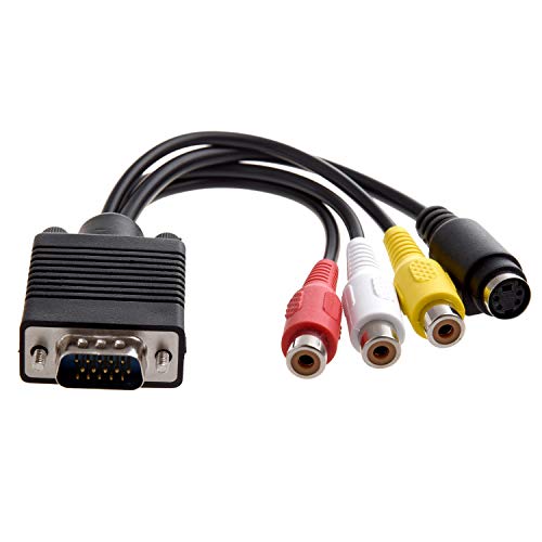 Pmandgk VGA S-Video Konverter TV Ausgang -Kabel Kabel Fuer PC Video Pmandgk VGA S-Video Konverter TV Ausgang -Kabel Kabel Fuer PC Video von Pmandgk