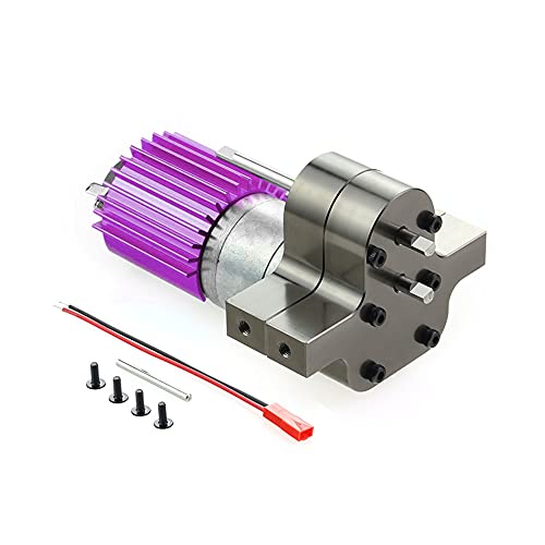 Pmkvgdy Metall 370 Motor Getriebe Getriebe Box für WPL C14 C24 B24 B36 MN D90 D99 MN99S RC Auto Upgrade Teile, von Pmkvgdy