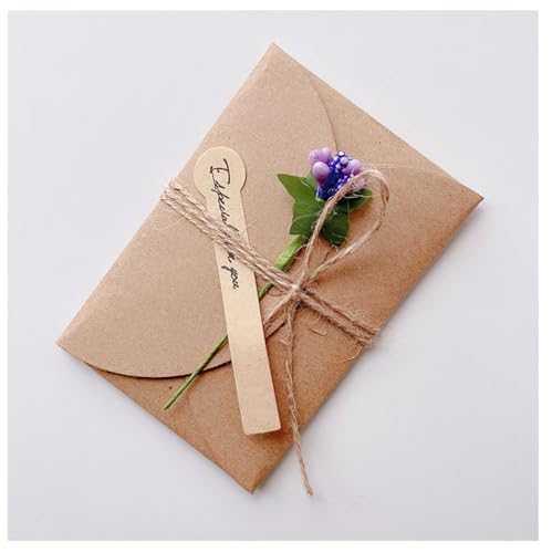 Pmnzdy 20 Set Grußkarte mit Getrocknete Blumen Dekoration Retro Kraftpapier Blanko Umschläge-Grußkarte Mini Briefumschläge mit Karten Hochzeitskarten Lavendel S=71 * 105mm Pmnzdy 20 Set Grußkarte mit Getrocknete Blumen Dekoration Retro Kraftpapier Blanko Umschläge-Grußkarte Mini Briefumschläge mit Karten Hochzeitskarten Lavendel S=71 * 105mm von Pmnzdy
