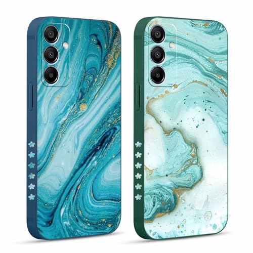 Pnakqil 2 Stück Handyhülle für Samsung Galaxy A15 4G /A15 5G 6,5" Hülle, Grüner Marmor Glitzer Bemaltes Muster Case Silikon Weiche für Mädchen Modische TPU Dünn Stoßfeste Kameratasche Schutzhülle Pnakqil 2 Stück Handyhülle für Samsung Galaxy A15 4G /A15 5G 6,5" Hülle, Grüner Marmor Glitzer Bemaltes Muster Case Silikon Weiche für Mädchen Modische TPU Dünn Stoßfeste Kameratasche Schutzhülle von Pnakqil