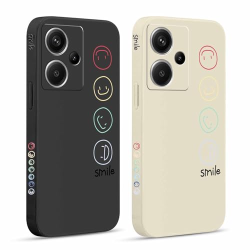 Pnakqil 2 stück Handyhülle für Xiaomi Redmi Note 13 Pro+ 5G 6.67",Hülle Süßes Bemaltes Smile Face Design Case Weiche Tasche für Damen Geschenk Modische TPU Dünn Stoßfeste Kameratasche Schutzhülle Pnakqil 2 stück Handyhülle für Xiaomi Redmi Note 13 Pro+ 5G 6.67",Hülle Süßes Bemaltes Smile Face Design Case Weiche Tasche für Damen Geschenk Modische TPU Dünn Stoßfeste Kameratasche Schutzhülle von Pnakqil