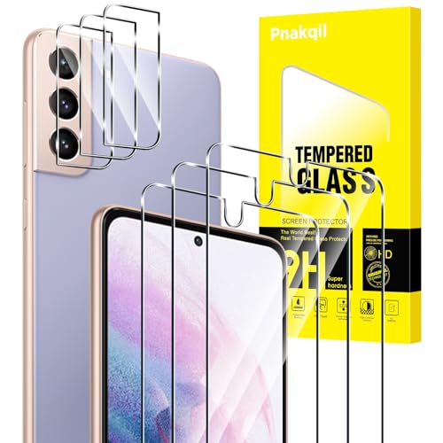 Pnakqil 3 Stück Schutzfolie für Samsung Galaxy S21 5G mit 3 Kamera Schutzglas,HD Displayschutzfolie,9H Härte,Blasenfrei,Kratzfest,Screen Gehärtetem Schutzfolie für Samsung Galaxy S21 5G Pnakqil 3 Stück Schutzfolie für Samsung Galaxy S21 5G mit 3 Kamera Schutzglas,HD Displayschutzfolie,9H Härte,Blasenfrei,Kratzfest,Screen Gehärtetem Schutzfolie für Samsung Galaxy S21 5G von Pnakqil
