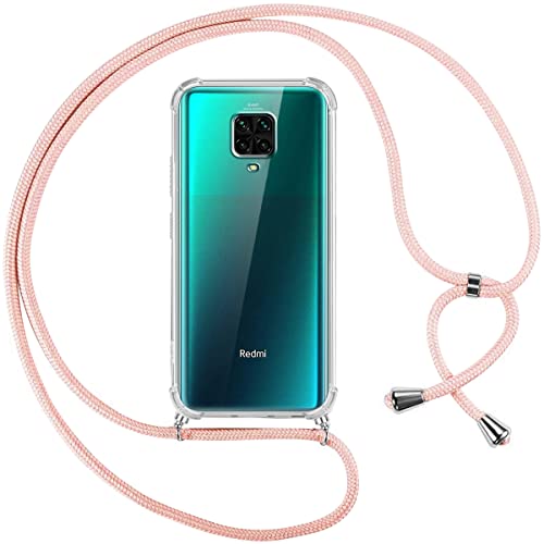 Pnakqil Handykette Hülle für Xiaomi Redmi Note 9 Pro/9 Pro Max/Note 9S 4G 6.67" Handyhülle mit Kordel Necklace Schnur Airbag Anti-Fall Bumper Weich Silikon Schutzhülle Case für Redmi Note 9s,Roségold Pnakqil Handykette Hülle für Xiaomi Redmi Note 9 Pro/9 Pro Max/Note 9S 4G 6.67" Handyhülle mit Kordel Necklace Schnur Airbag Anti-Fall Bumper Weich Silikon Schutzhülle Case für Redmi Note 9s,Roségold von Pnakqil