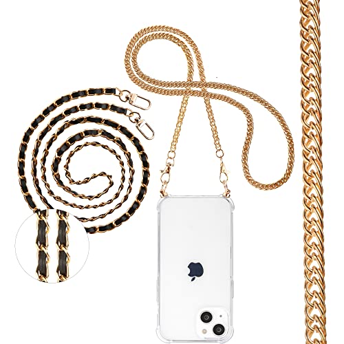 Pnakqil Handykette Kompatibel mit Apple iPhone 12 Pro MAX 6,7" Hülle mit Band, 2 Stück Necklace Handy Kette Kordel zum Umhängen Schutzhülle, Trasparente TPU Bumper Stoßfest Smartphone Case, Lanyard 3 Pnakqil Handykette Kompatibel mit Apple iPhone 12 Pro MAX 6,7" Hülle mit Band, 2 Stück Necklace Handy Kette Kordel zum Umhängen Schutzhülle, Trasparente TPU Bumper Stoßfest Smartphone Case, Lanyard 3 von Pnakqil