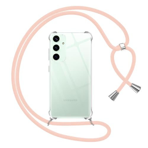 Pnakqil Handykette für Samsung Galaxy S25 Plus Hülle mit Band, Transparent Weich Silikon mit Kordel Necklace Schnur Anti-Fall Bumper Schutzhülle Case Kompatibel mit Samsung S25+ 6.7", Rosa Pnakqil Handykette für Samsung Galaxy S25 Plus Hülle mit Band, Transparent Weich Silikon mit Kordel Necklace Schnur Anti-Fall Bumper Schutzhülle Case Kompatibel mit Samsung S25+ 6.7", Rosa von Pnakqil