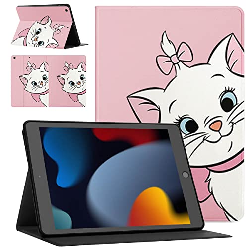 Pnakqil Hülle für Lenovo Tab M10 HD Gen 2, PU Leder Trifold Stand Schutzhülle Klapphülle Abdeckung mit Magnetverschluss Tasche Flip Cover Lederhülle für Lenovo Tab M10 HD Gen 2 10,1" Tablet, Katze von Pnakqil