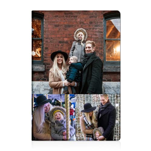 Pnakqil Kompatibel mit Apple iPad Mini 4/Mini 5 7,9" Hülle Personalisierte Foto Text, PU Leder Flip Tasche Hüllen Tablet Schutzhülle Stoßfestigkeit Custom Case Only für iPad Mini 5/Mini 4, 3 von Pnakqil