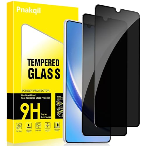 Pnakqil Sichtschutz Schutzfolie für Samsung Galaxy A35 2 Stück,Privacy Anti-Spy 9H Härte Sichtschutzfolie Bickschutzfolie,Privatsphäre Anti-Spähen Kratzfest Blasenfrei Schutzglas Displayschutzfolie Pnakqil Sichtschutz Schutzfolie für Samsung Galaxy A35 2 Stück,Privacy Anti-Spy 9H Härte Sichtschutzfolie Bickschutzfolie,Privatsphäre Anti-Spähen Kratzfest Blasenfrei Schutzglas Displayschutzfolie von Pnakqil