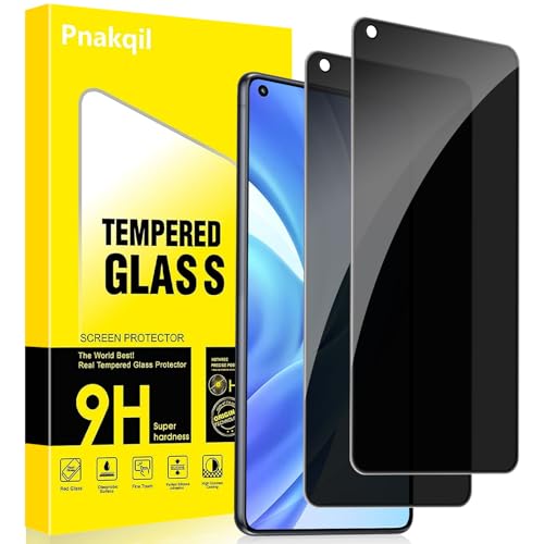 Pnakqil Sichtschutz Schutzfolie für Xiaomi 11 Lite 5G NE/Mi 11 Lite 4G/5G 2 Stück,Privacy Anti-Spy 9H Härte Sichtschutzfolie Bickschutzfolie,Privatsphäre Anti-Spähen Schutzglas Displayschutzfolie Pnakqil Sichtschutz Schutzfolie für Xiaomi 11 Lite 5G NE/Mi 11 Lite 4G/5G 2 Stück,Privacy Anti-Spy 9H Härte Sichtschutzfolie Bickschutzfolie,Privatsphäre Anti-Spähen Schutzglas Displayschutzfolie von Pnakqil