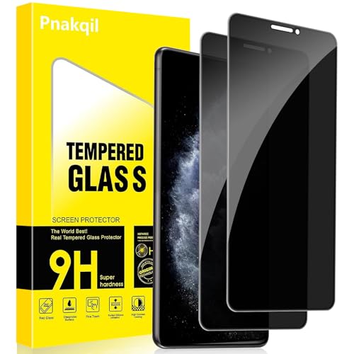 Pnakqil Sichtschutz Schutzfolie für iPhone 11 Pro Max 2 Stück,Privacy Anti-Spy 9H Härte Sichtschutzfolie Bickschutzfolie,Privatsphäre Anti-Spähen Kratzfest Blasenfrei Schutzglas Displayschutzfolie Pnakqil Sichtschutz Schutzfolie für iPhone 11 Pro Max 2 Stück,Privacy Anti-Spy 9H Härte Sichtschutzfolie Bickschutzfolie,Privatsphäre Anti-Spähen Kratzfest Blasenfrei Schutzglas Displayschutzfolie von Pnakqil