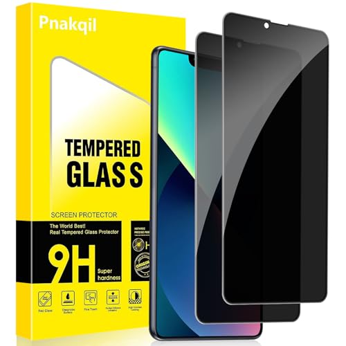 Pnakqil Sichtschutz Schutzfolie für iPhone 13 2 Stück,Privacy Anti-Spy 9H Härte Sichtschutzfolie Bickschutzfolie,Privatsphäre Anti-Spähen Kratzfest Schutzglas Displayschutzfolie für iPhone 13 Pnakqil Sichtschutz Schutzfolie für iPhone 13 2 Stück,Privacy Anti-Spy 9H Härte Sichtschutzfolie Bickschutzfolie,Privatsphäre Anti-Spähen Kratzfest Schutzglas Displayschutzfolie für iPhone 13 von Pnakqil