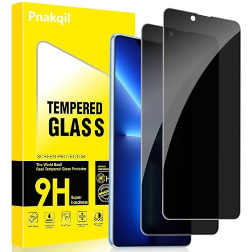 Pnakqil Sichtschutz Schutzfolie für iPhone 13 Pro Max 2 Stück,Privacy Anti-Spy 9H Härte Sichtschutzfolie Bickschutzfolie,Privatsphäre Anti-Spähen Kratzfest Blasenfrei Schutzglas Displayschutzfolie Pnakqil Sichtschutz Schutzfolie für iPhone 13 Pro Max 2 Stück,Privacy Anti-Spy 9H Härte Sichtschutzfolie Bickschutzfolie,Privatsphäre Anti-Spähen Kratzfest Blasenfrei Schutzglas Displayschutzfolie von Pnakqil