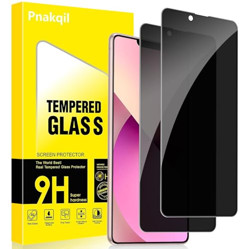 Pnakqil Sichtschutz Schutzfolie für iPhone 13 mini 2 Stück,Privacy Anti-Spy 9H Härte Sichtschutzfolie Bickschutzfolie,Privatsphäre Anti-Spähen Kratzfest Blasenfrei Schutzglas Displayschutzfolie Pnakqil Sichtschutz Schutzfolie für iPhone 13 mini 2 Stück,Privacy Anti-Spy 9H Härte Sichtschutzfolie Bickschutzfolie,Privatsphäre Anti-Spähen Kratzfest Blasenfrei Schutzglas Displayschutzfolie von Pnakqil