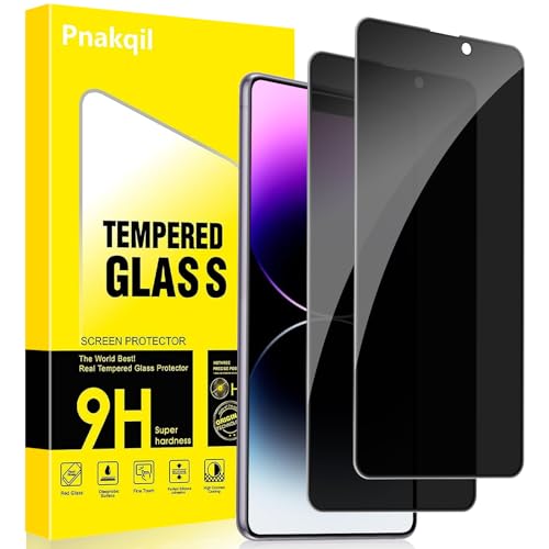Pnakqil Sichtschutz Schutzfolie für iPhone 14 Pro Max 2 Stück,Privacy Anti-Spy 9H Härte Sichtschutzfolie Bickschutzfolie,Privatsphäre Anti-Spähen Kratzfest Blasenfrei Schutzglas Displayschutzfolie Pnakqil Sichtschutz Schutzfolie für iPhone 14 Pro Max 2 Stück,Privacy Anti-Spy 9H Härte Sichtschutzfolie Bickschutzfolie,Privatsphäre Anti-Spähen Kratzfest Blasenfrei Schutzglas Displayschutzfolie von Pnakqil