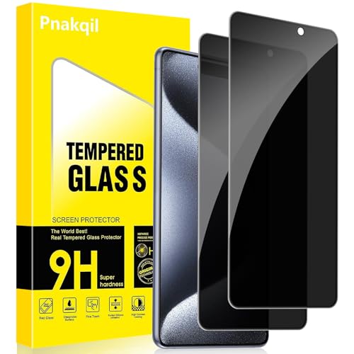 Pnakqil Sichtschutz Schutzfolie für iPhone 15 Pro 2 Stück,Privacy Anti-Spy 9H Härte Sichtschutzfolie Bickschutzfolie,Privatsphäre Anti-Spähen Kratzfest Schutzglas Displayschutzfolie Pnakqil Sichtschutz Schutzfolie für iPhone 15 Pro 2 Stück,Privacy Anti-Spy 9H Härte Sichtschutzfolie Bickschutzfolie,Privatsphäre Anti-Spähen Kratzfest Schutzglas Displayschutzfolie von Pnakqil
