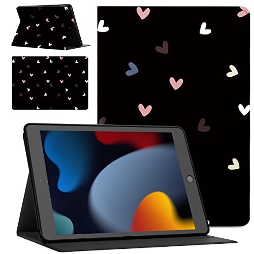 Pnakqil Tablet Hülle für Samsung Galaxy Tab A7 2020 10.4 Zoll ablette Ultra Dünn Flip Schutzhülle Rücken Schwarz Weiches TPU PU Leder mit Standfunktion Stoßfest Multi-Winkel Verstellbar -Liebe-3 von Pnakqil