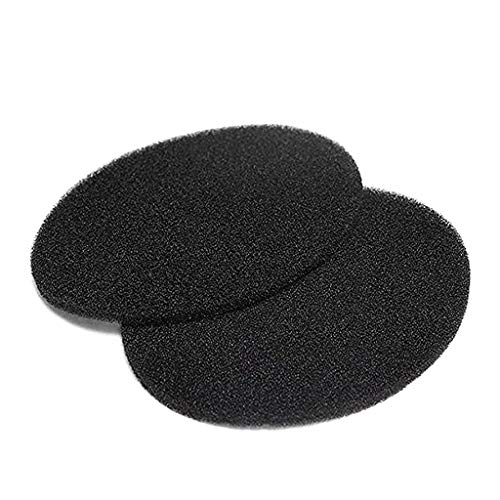2 Stück atmungsaktive weiche Ohrpolster innen Ton Schaumstoff Kissen Ohrpolster 1 Paar für HD650 HD600 HD598 Kopfhörer Headset Schaumstoffspitzen von Pnuokn