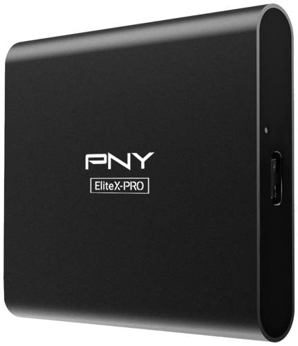 PNY EliteX-PRO 500GB Externe SSD USB-C® USB 3.2 (Gen 2x2) Schwarz PSD0CS2260-500-RB von Pny