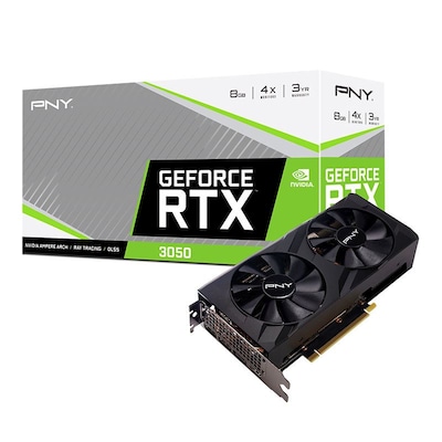 PNY GeForce RTX 3050 VERTO 8GB GDDR6 Grafikkarte HDMI/3xDP von Pny