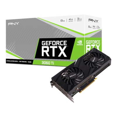 PNY GeForce RTX 3060 Ti VERTO 8GB GDDR6 Grafikkarte HDMI/3xDP von Pny