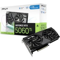 PNY GeForce RTX 5060 TI Dual OC 16GB Grafikkarte 3xDP/HDMI PNY GeForce RTX 5060 TI Dual OC 16GB Grafikkarte 3xDP/HDMI von Pny