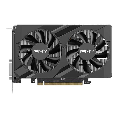 PNY Grafikkarte Nvidia GeForce RTX 3050 VERTO Dual FAN 6GB GDDR6-RAM PCIe x8 DisplayPort, HDMI®, DVI von Pny