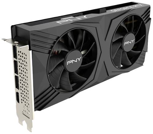 PNY Grafikkarte Nvidia GeForce RTX 4070 Super LED OC 12GB GDDR6X-RAM PCIe x16 HDMI®, DisplayPort NV von Pny