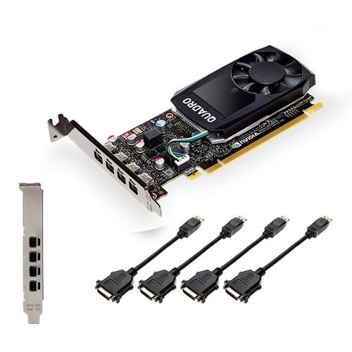 PNY Grafikkarte Nvidia Quadro P1000 4GB GDDR5-RAM PCIe x16 PCIe 3.0 x16, DisplayPort, Mini DisplayPo von Pny