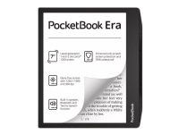 PocketBook Era Stardust, 17,8 cm (7 Zoll), E Ink Carta, 1264 x 1680 Pixel, ACSM, CBR, CBZ, CHM, DOC, DOCX, DjVu, EPUB DRM, FB2, FB2.ZIP, HTM, HTML, MOBI, PDF, PRC, RTF, TXT,..., MP3, OGG, BMP, JPEG, PNG, TIFF von PocketBook