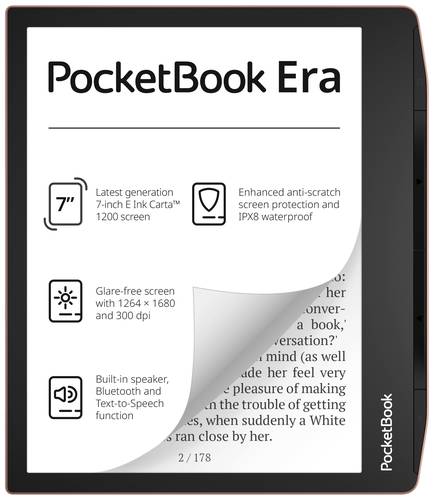 PocketBook Era eBook-Reader 17.8cm (7 Zoll) Kupfer 64GB von PocketBook