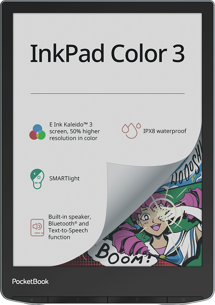 PocketBook InkPad Color 3 E-Reader - 1GB - 32GB von Pocketbook