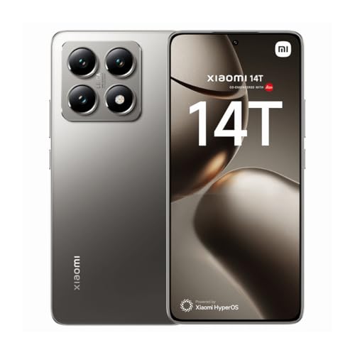 Xiaomi 14T 16,9 cm (6.67") Double SIM 5G USB Type-C 12 Go 512 Go 5000 mAh Gris von Xiaomi