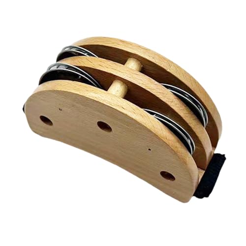 Foot Shaker Percussion Musical Instrument Foot Tamburin Percussion with Steel Bells For Drum & Guitar Playing Foot Shaker Percussion Musical Instrument Foot Tamburin Percussion with Steel Bells For Drum & Guitar Playing von Pocoiau