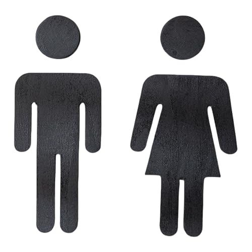 Herren Und Frauen Toilettenschilder Set Toilettenschild Holz Badezimmertür Schilde Für Geschäftliche Waschraum Toilettenschild Herren Und Frauen Toilettenschilder Set Toilettenschild Holz Badezimmertür Schilde Für Geschäftliche Waschraum Toilettenschild von Pocoiau
