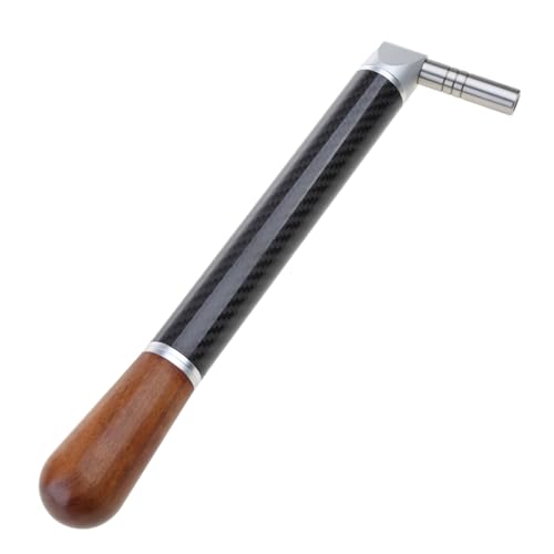 Klavier-Stimmschlüssel, Klavierzubehör, Stimmschlüssel, Hammer, Edelstahl, mit Karbonfaser-Holzgriff Klavier-Stimmschlüssel, Klavierzubehör, Stimmschlüssel, Hammer, Edelstahl, mit Karbonfaser-Holzgriff von Pocoiau