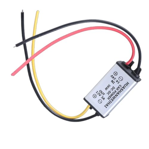 Pocoiau Effizienter Auto-Spannungsregler, 14-24 V auf 12 V Wandler, Step-Down-Power-Modul für Elektronik, Auto-Player Pocoiau Effizienter Auto-Spannungsregler, 14-24 V auf 12 V Wandler, Step-Down-Power-Modul für Elektronik, Auto-Player von Pocoiau