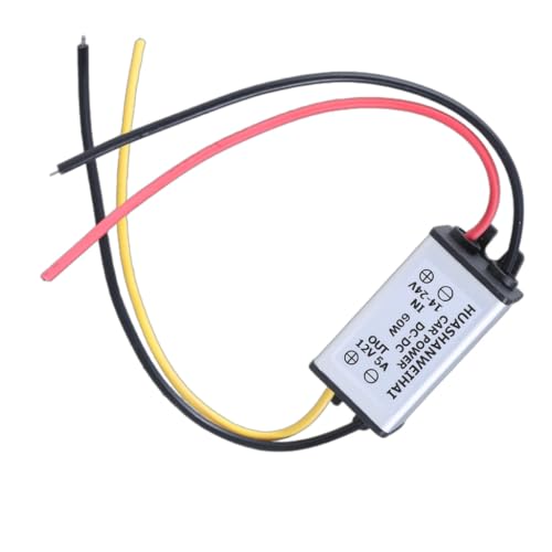 Pocoiau Effizienter Auto-Spannungsregler, 14-24 V auf 12 V Wandler, Step-Down-Power-Modul für Elektronik, Auto-Player Pocoiau Effizienter Auto-Spannungsregler, 14-24 V auf 12 V Wandler, Step-Down-Power-Modul für Elektronik, Auto-Player von Pocoiau
