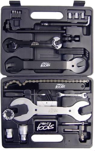 Point Toolbox 32 Fahrrad Werkzeugkoffer 32teilig Point Toolbox 32 Fahrrad Werkzeugkoffer 32teilig von Point